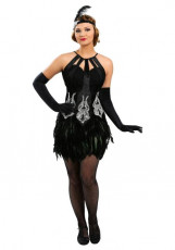 Feathered Gatsby Dress