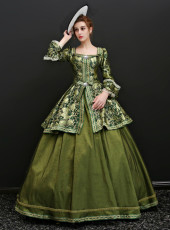 Sage Green Southern Belle Gown