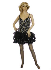 Zig-Zag Frilly Showgirl