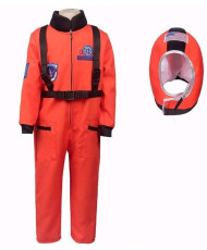 Kids Orange Astronaut