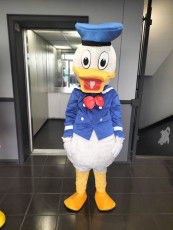 Plush Donald Mascot