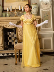 Yellow Bridgerton Gown