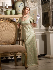 Green Bridgerton Dress