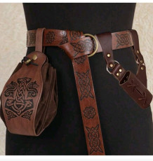 Viking Belt with Pockets