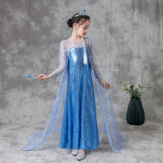 Kids Elsa Frozen Costume