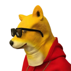 Corgi Latex Mask