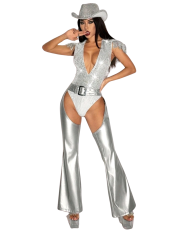 Cowgirl Leotard and Chaps Set