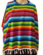 Rainbow Poncho