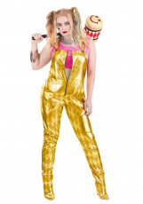 Harley Quinn Gold Overalls